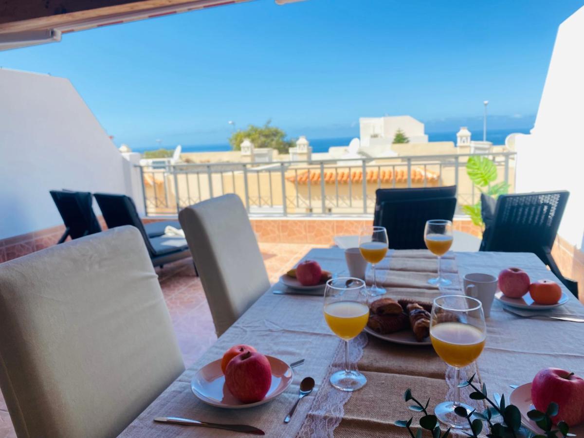 New Holiday Home Beautiful Sea View With Aircon, Costa Adeje Costa Adeje  Eksteriør bilde
