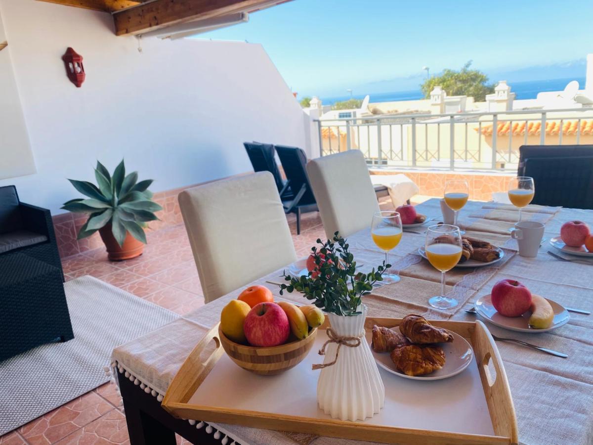 New Holiday Home Beautiful Sea View With Aircon, Costa Adeje Costa Adeje  Eksteriør bilde
